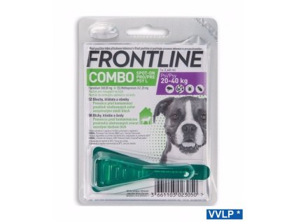 FRONTLINE COMBO spot-on pro psy L (20-40kg)-1x2,68ml