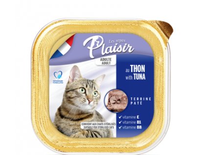 Plaisir Cat tuňák, vanička 100 g