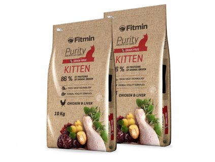 Fitmin Cat Purity Kitten 2 x 10 kg