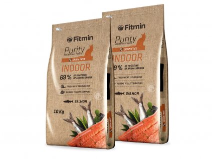 Fitmin Cat Purity Indoor 2 x 10 kg