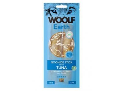 WOOLF pochoutka Earth NOOHIDE L Sticks withTuna 85g