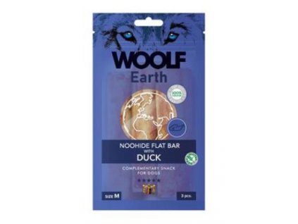 WOOLF pochoutka Earth NOOHIDE M Duck 90g