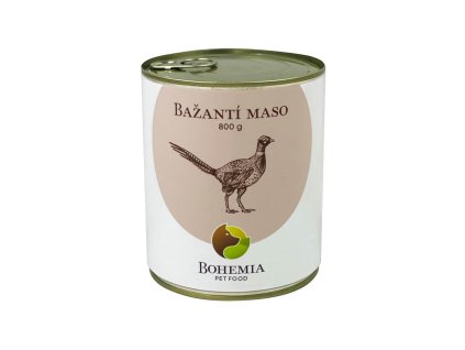 BOHEMIA MASO Bažantí ve vlastní šťávě 800g