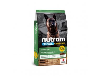 t26 nutram total grain free lamb legumes dog bezobilne krmivo jehneci lusteniny pro psy 0