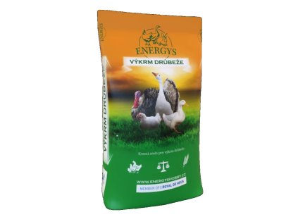 Energys Brojler Midi Forte granulovaná krmná směs 25 kg