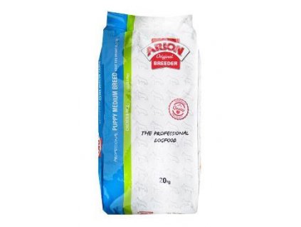 22409 arion breeder original puppy medium chicken rice 20kg