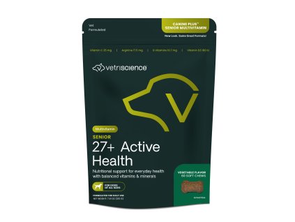 VetriScience Senior 27+Active Health Multivitamin 60ks