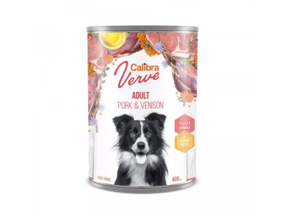 Calibra Dog Verve konz.GF Adult Pork&Venison 400g