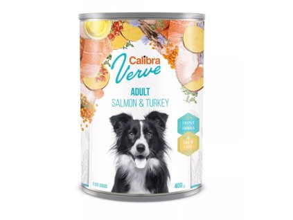 Calibra Dog Verve konz.GF Adult Salmon&Turkey 400g