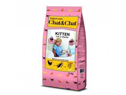 Chat & Chat Expert Kitten Chicken 15 kg