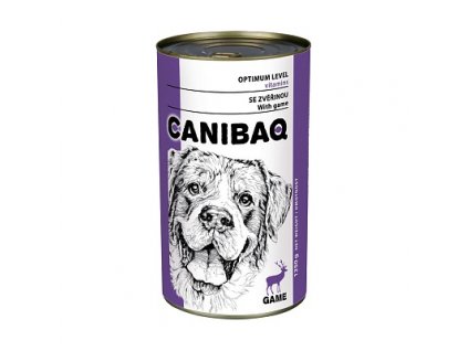 Canibaq Classic konzerva pes zvěřina 1250 g