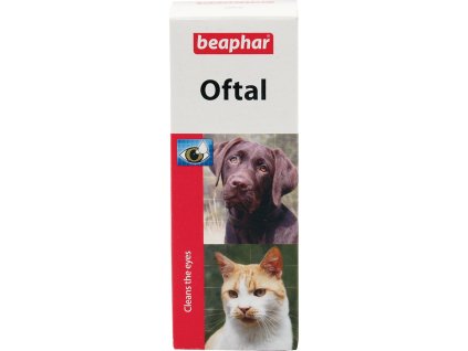 Oční kapky Beaphar Oftal 50 ml