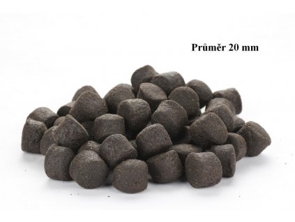 6043 kh vnadici pelety black halibut krev 24 mm 10 kg