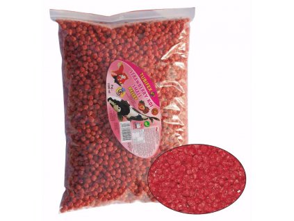 KOI STRAWBERRY pellet kuličky 1 l