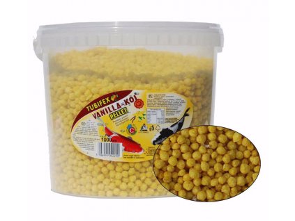 KOI VANILLA pellet kuličky 5 l