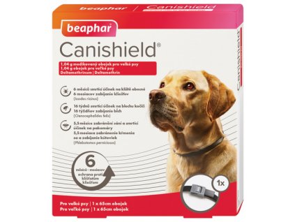 Antiparazitní obojek pro velké psy Beaphar Canishield® 65 cm