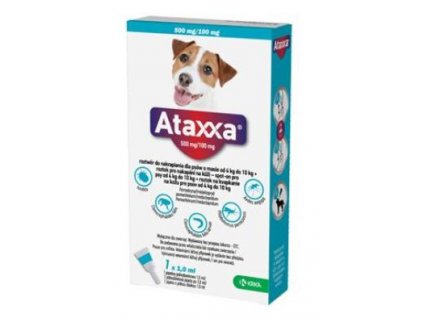 Ataxxa Spot on Dog M 500mg 100mg 1x1ml