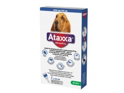 Ataxxa Spot on Dog XL 2000mg 400mg 1x4ml