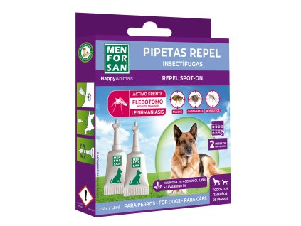 Menforsan Spot on pipety pro psy antipar. 2x1,5ml