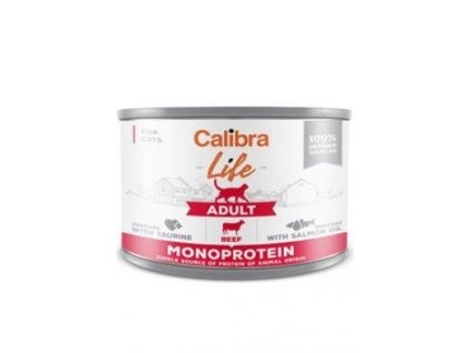 Calibra Cat Life  konz.Adult Beef 200g