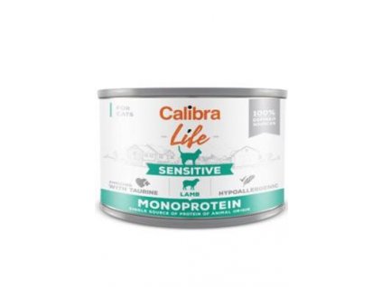 Calibra Cat Life  konz.Sensitive Lamb 200g