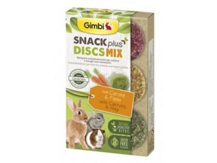 Gimbi Snack Plus DISCS MIX 50g