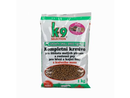 K-9 Selection Growth Small Breed Formula 1 kg krmivo granule pro štěňata a kojící feny malých plemen