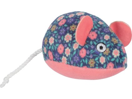 Hračka kočka ETHICAT FLORAL myš catnip Zolux