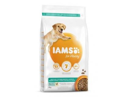 Iams Dog Adult Weight Control Chicken 3kg granule krmivo pro psy