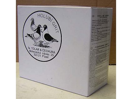 Grit holubí Čechura krabice - 5 cihliček v balení