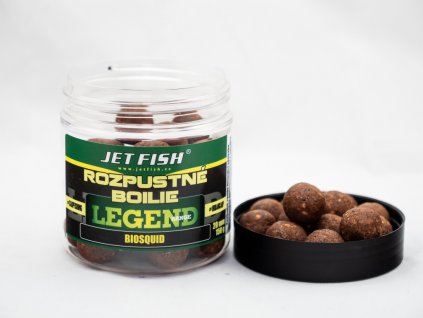 Jet Fish Legend Range Rozpustné boilie BIOSQUID 20mm 250ml