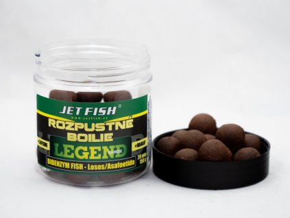 Jet Fish Legend Range Rozpustné boilie BIOENZYM FISH LOSOS 20mm 250ml