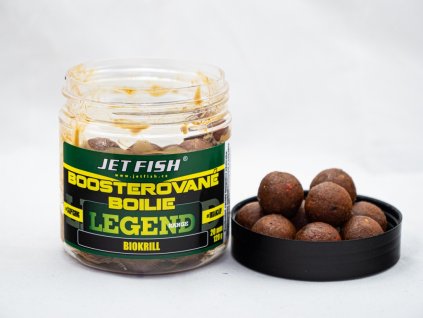 Jet Fish Legend Range Boosterované boilie BIOKRILL 20mm 250ml