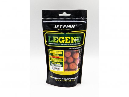 Jet Fish Legend Range Extra tvrdé boilie ROBIN RED BRUSINKA20mm 250g