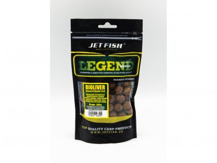 Jet Fish Legend Range boilie BIOLIVER ANANAS N-BUTYRIC 16mm 220g pro rybolov