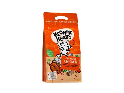 MEOWING HEADS Paw Lickin’ Chicken 1,5kg