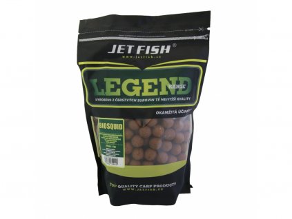 Jet Fish Legend Range boilie BIOSQUID 20mm 1kg pro rybolov