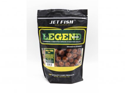 Jet Fish Legend Range boilie CHILLI TUNA CHILLI 24mm 1kg pro rybolov