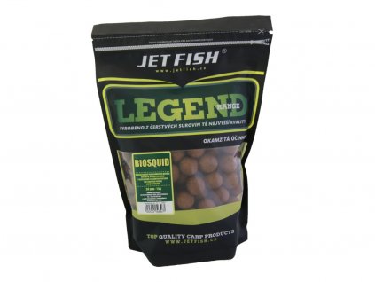 Jet Fish Legend Range boilie BIOSQUID 24mm 1kg pro rybolov