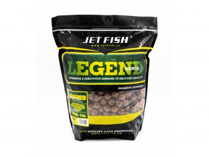 Jet Fish Legend Range boilie BIOSQUID 20mm 3kg pro rybolov