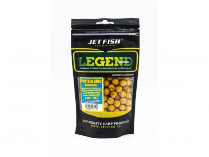 Jet Fish Legend Range boilie PROTEIN BIRD MULTIFRUIT 12mm 200g pro rybolov