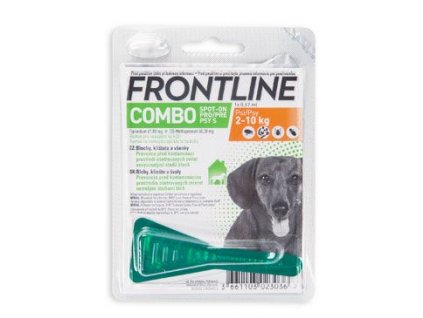 FRONTLINE COMBO spot-on pro psy S (2-10kg)-1x0,67ml