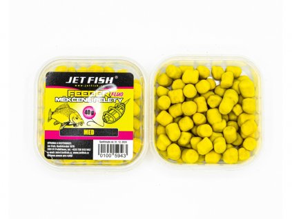 Jet Fish Měkčené pelety FLUO MED 40g