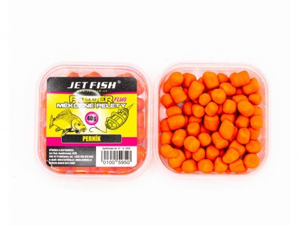 Jet Fish Měkčené pelety FLUO PERNÍK 40g