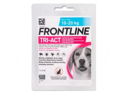 14765 1 merial frontline tri act pro psy spot on m 10 20 kg 1 x 2 ml