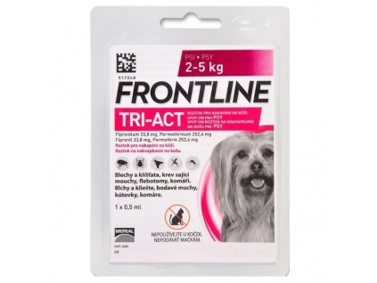 14744 1 merial frontline tri act pro psy spot on xs 2 5 kg 1 x 0 5 ml