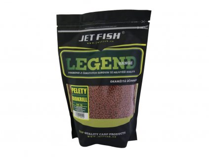 Jet Fish Legend Range Pelety BIOLIVER 4mm 1kg