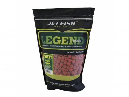 Jet Fish Legend Range Pelety ŠVESTKA/ČESNEK 12mm 1kg