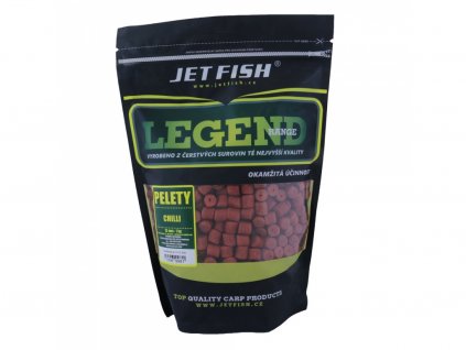 Jet Fish Legend Range Pelety CHILLI 12mm 1kg