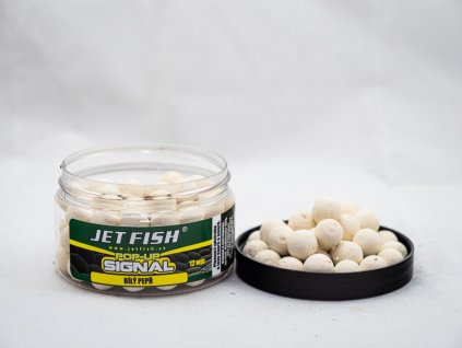 Jet Fish POP UP Signal BÍLÝ PEPŘ 12mm 40g